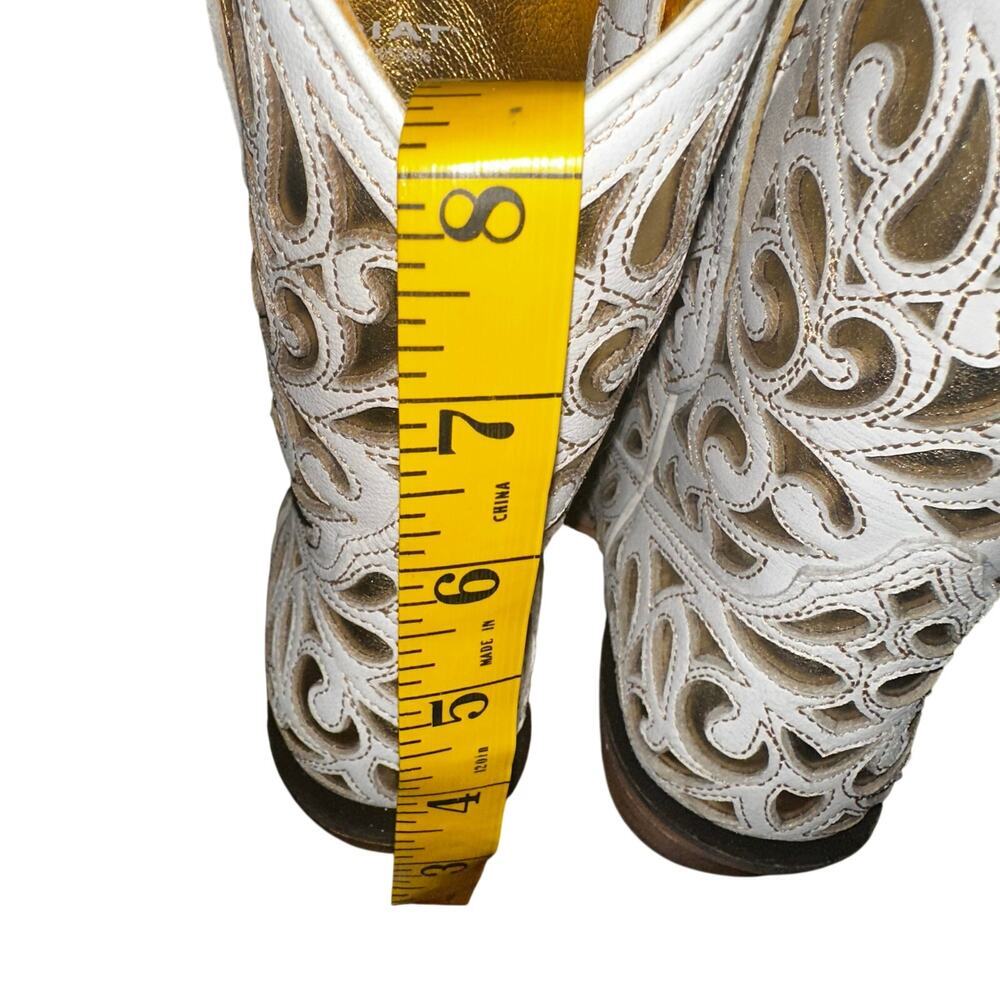 NWOB ARIAT WOMEN'S VALENTINA WESTERN BOOTIES - SNIP TOE Sz 7 - Picture 14 of 16